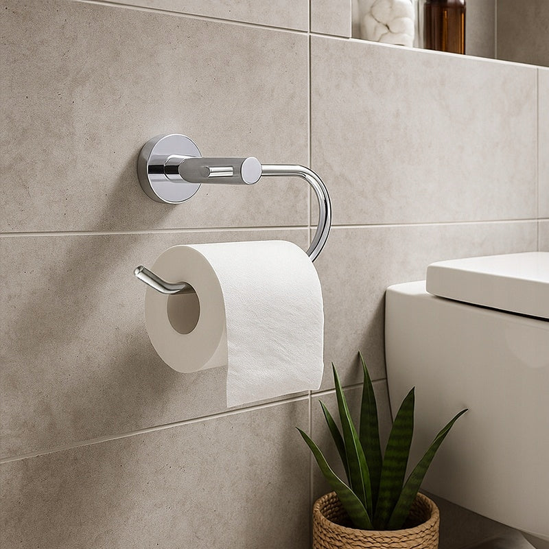 HOLDER TOILET PAPER HANGER CEZAR-CH CHROME Packaging status original
