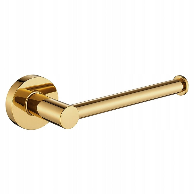 HOLDER TOILET PAPER HANGER WALL METAL ADAM-GL GOLD