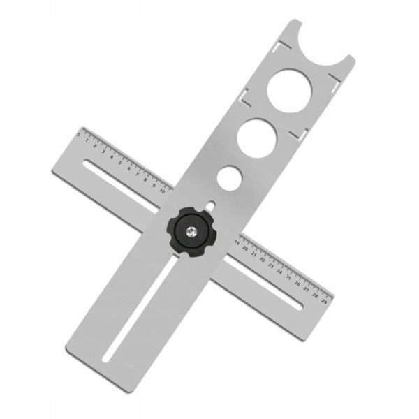 HOLE DRILLING LOCATOR 40 CM TILING TEMPLATE ADJUSTABLE 360 Packaging status original