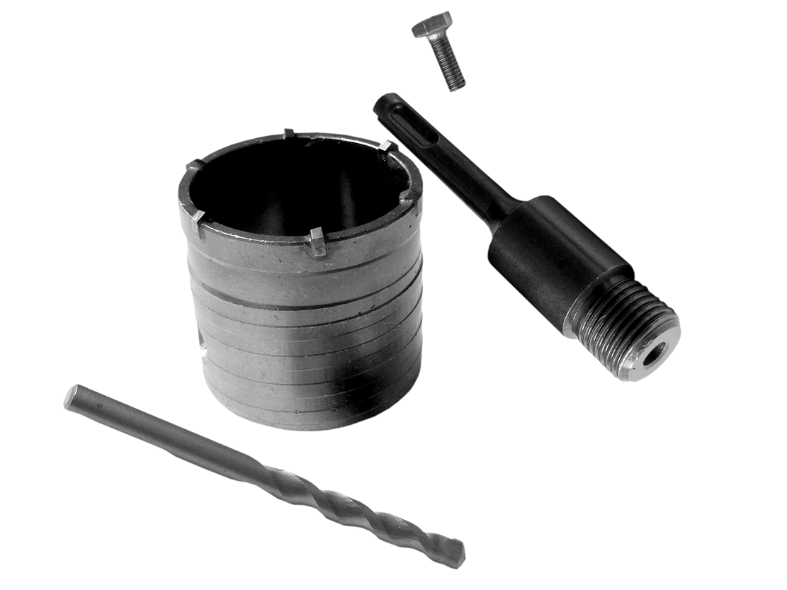 HOLE SAW FOR CONCRETE WALLS, LACE CUTTER 65MM SDS+
