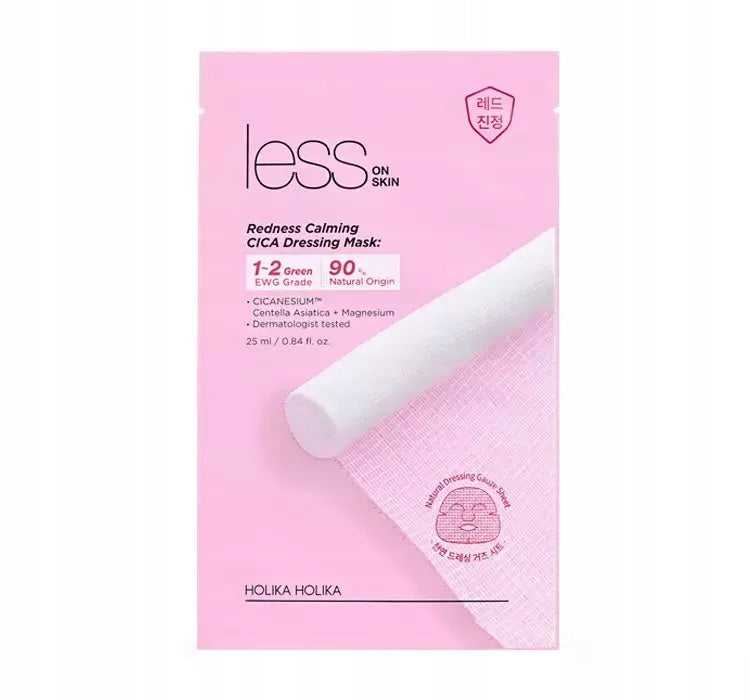 Beruhigende Tuch-Gesichtsmaske für empfindliche und gerötete Haut Holika Holika, 25 ml 