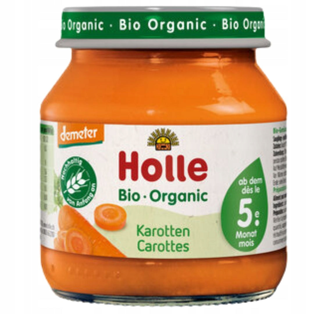 HOLLE BIO CARROT 5m 125g DEMETER FIRST VEGETABLES DISH FOR DINNER Packaging status original