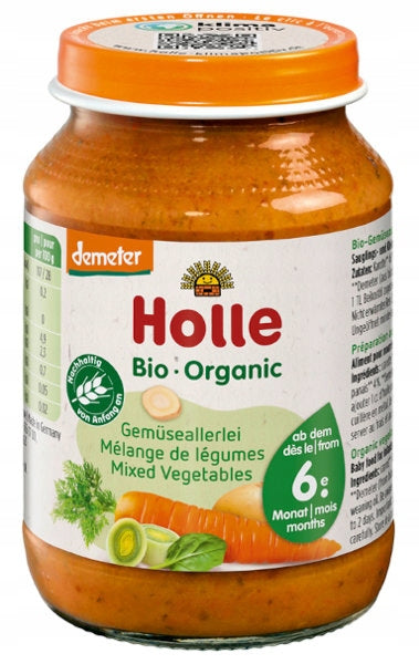 HOLLE BIO Vegetable Mix Full of Vitamins and Minerals