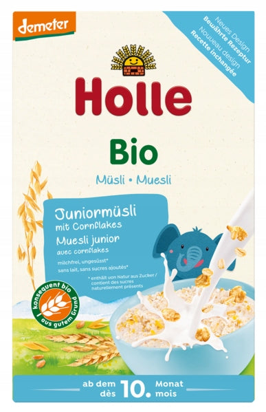 HOLLE MUSLI Junior Multigrain Porridge 10m+ BIO