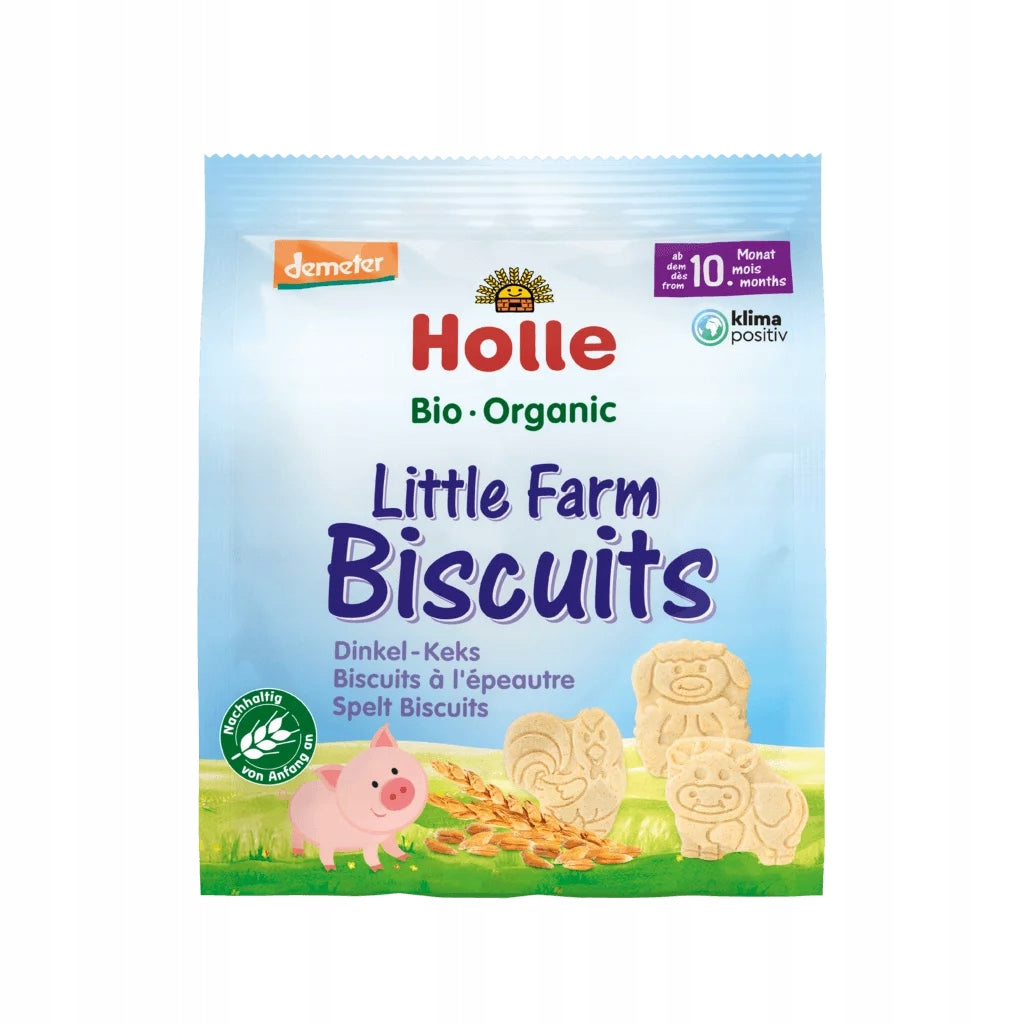 HOLLE cookies spelt biscuits SMALL FARM BIO 10m+ 100g