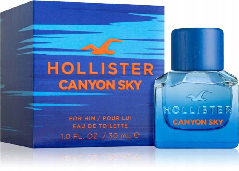HOLLISTER CANYON SKY FOR HIM EAU DE TOILETTE 30ML FOR MEN