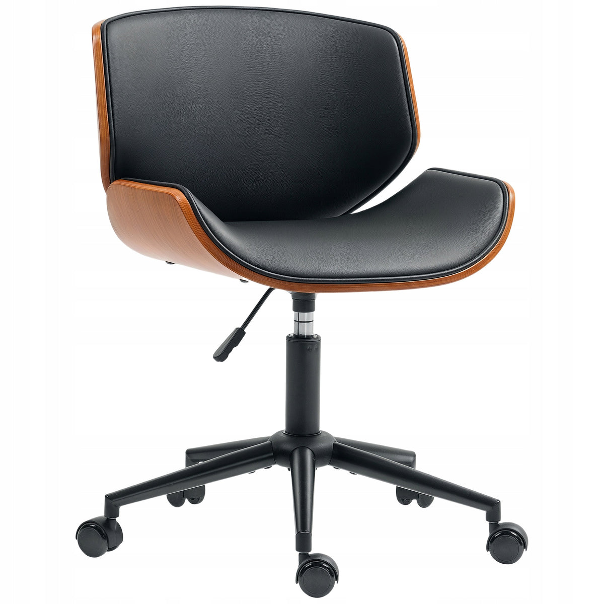 HOMCOM Eco leather office chair, height adjustable