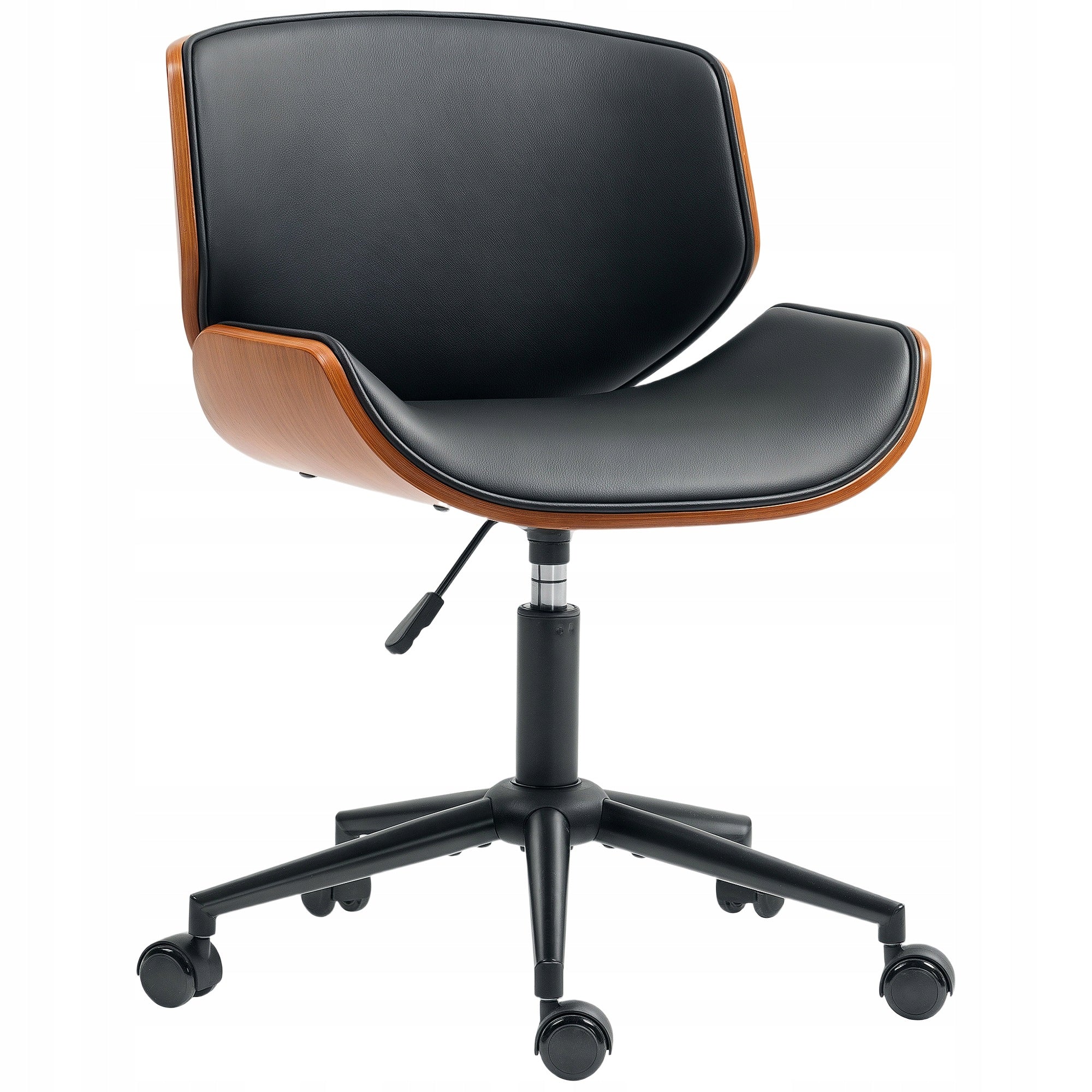 HOMCOM Eco leather office chair, height adjustable