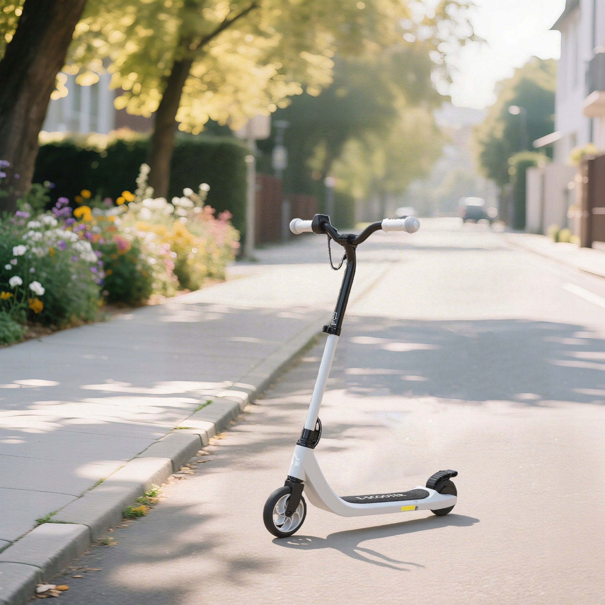 HOMCOM Electric scooter, Height adjustable, for children aged 6+ Packaging status original