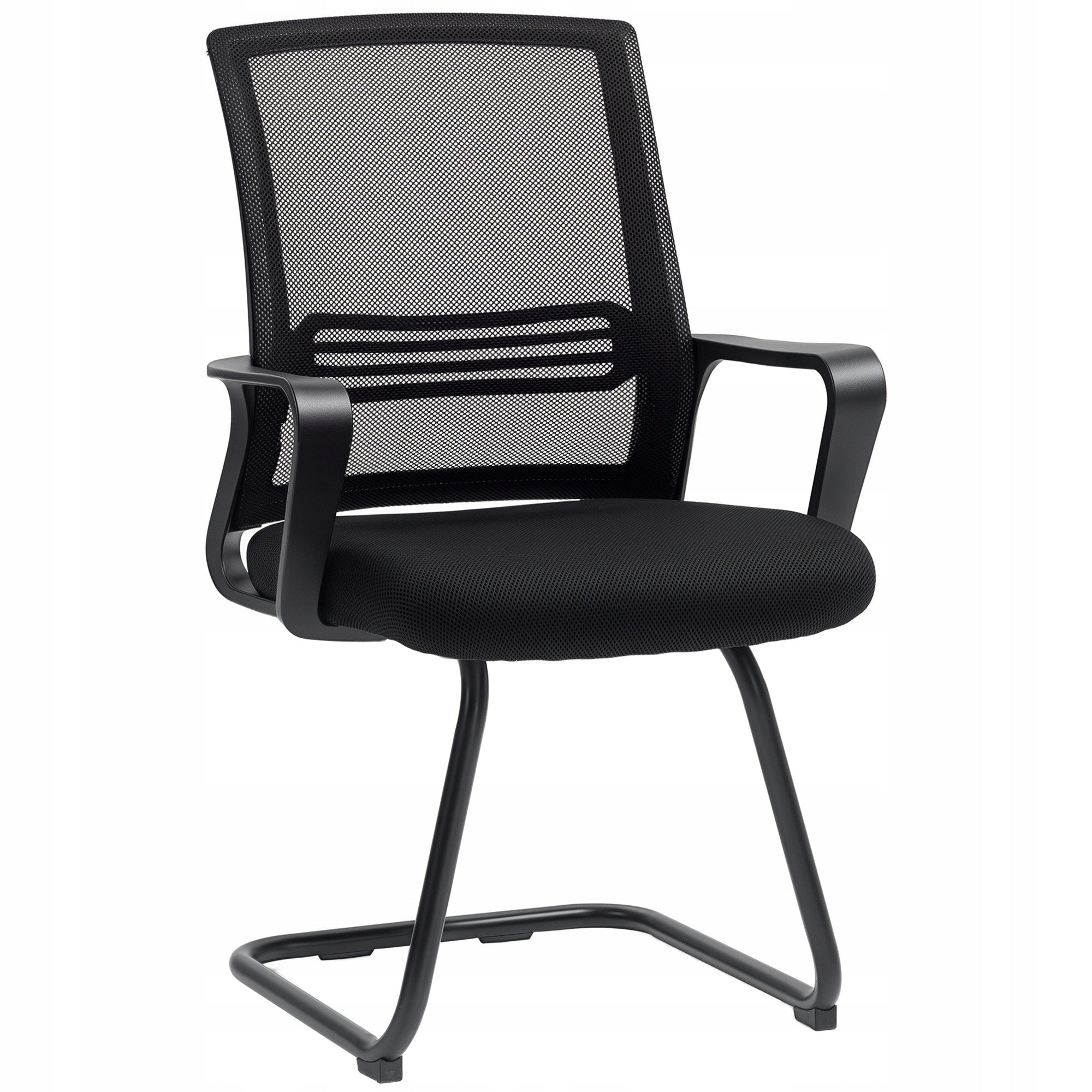 HOMCOM Ergonomic office chair without wheels, padded, mesh