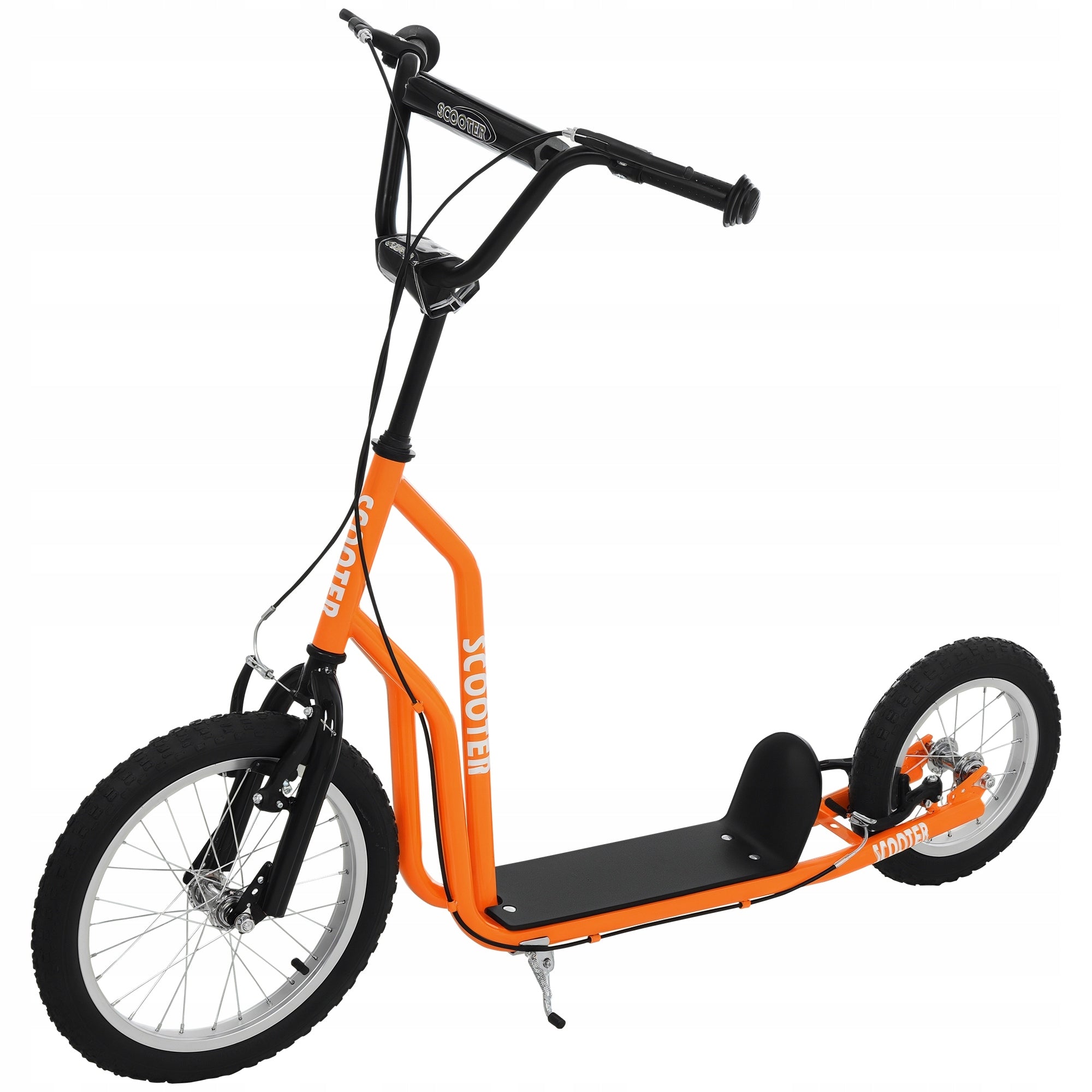 HOMCOM children's scooter city scooter adjustable orange