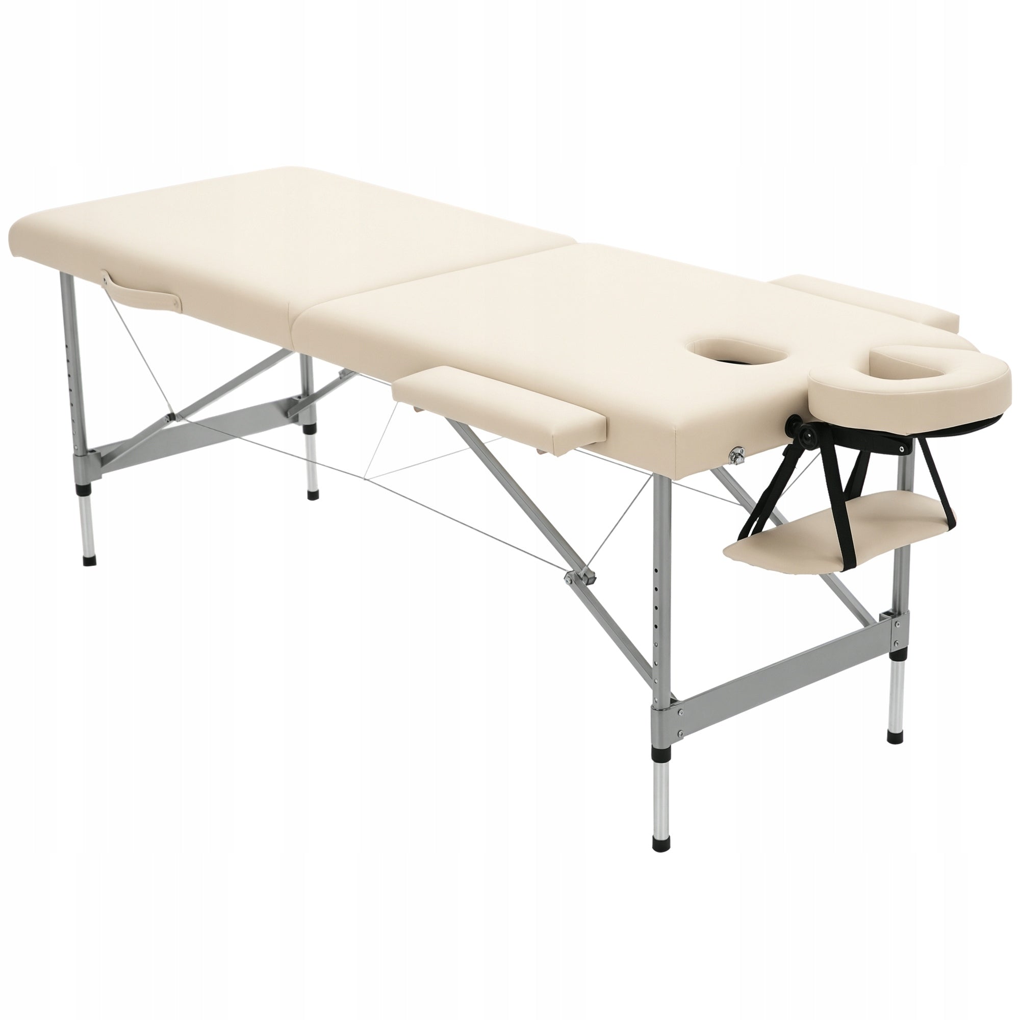 HOMCOM massage bed, height adjustable, max. load 130 kg