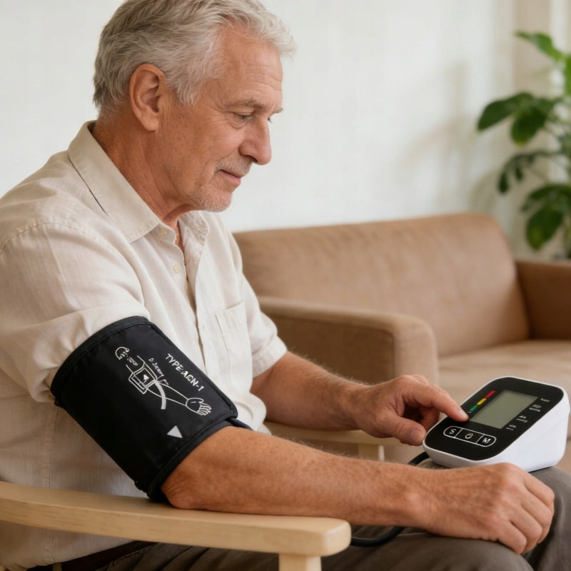 HOME AUTOMATIC SHOULDER BLOOD PRESSURE MONITOR + ARRHYTHMIA Manufacturer code 5907419768048