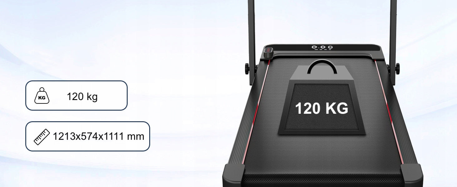 HOME ELECTRIC TREADMILL 2in1 FOLDING FLAT 12 KM/H WITH SHOCK ABSORPTION Manufacturer code Treadmill Premium