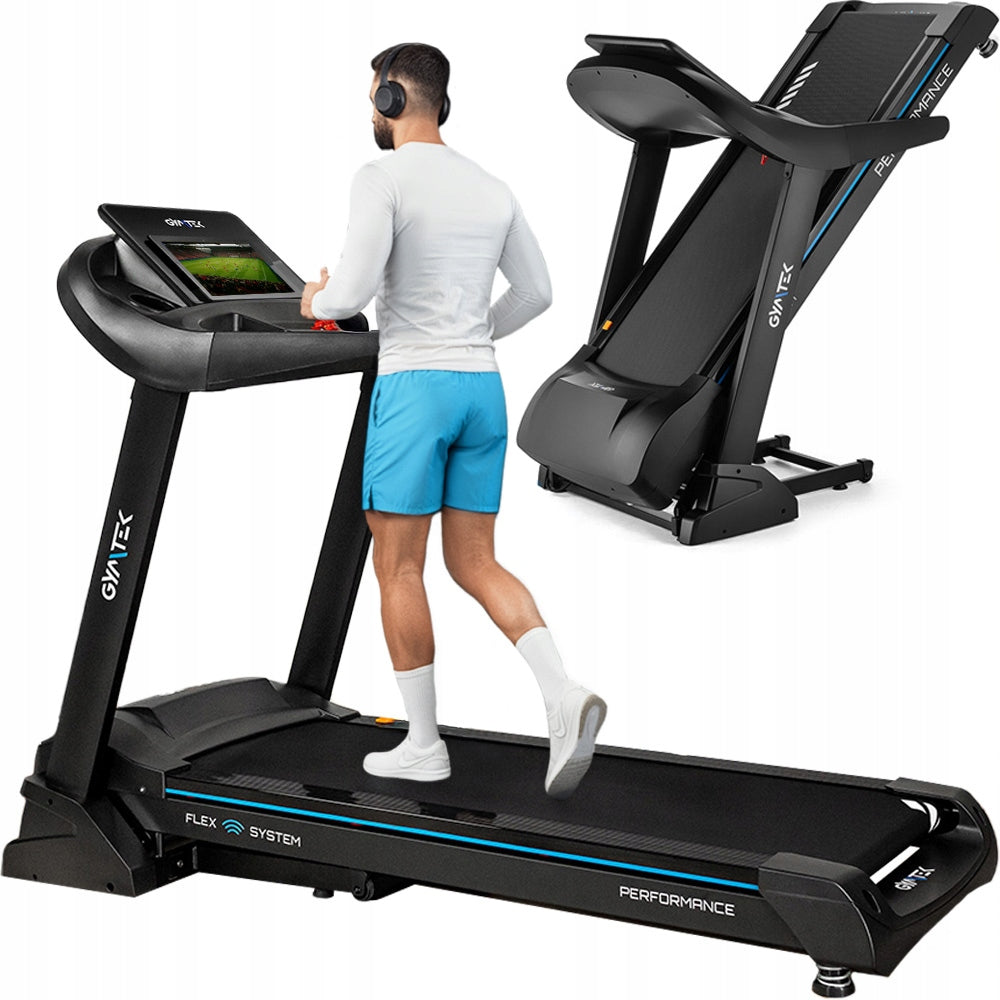 HOME ELECTRIC TREADMILL FOLDING MAGNETIC RUNNING XT900 GYMTEK