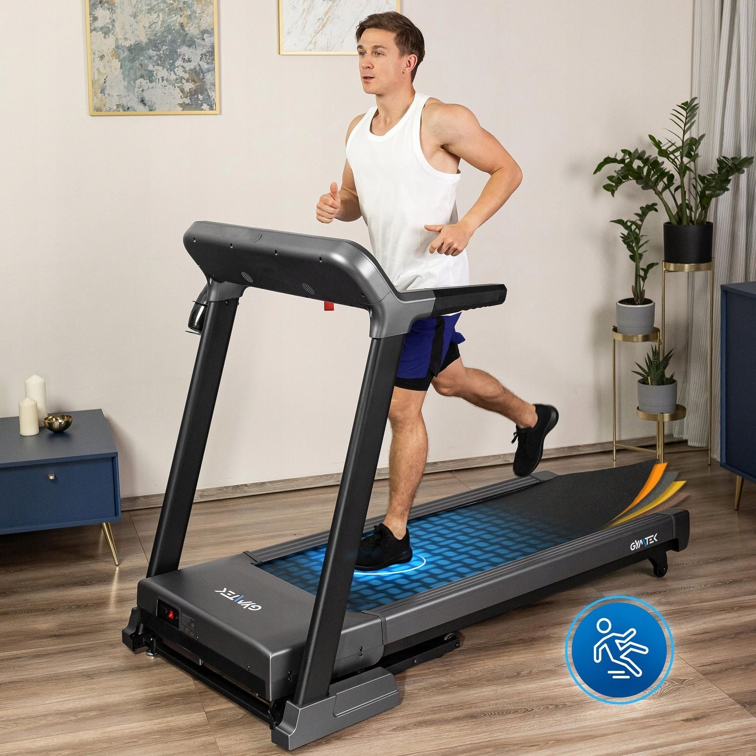 HOME ELECTRIC TREADMILL FOLDING MAGNETIC RUNNING XT950 GYMTEK Kind electric