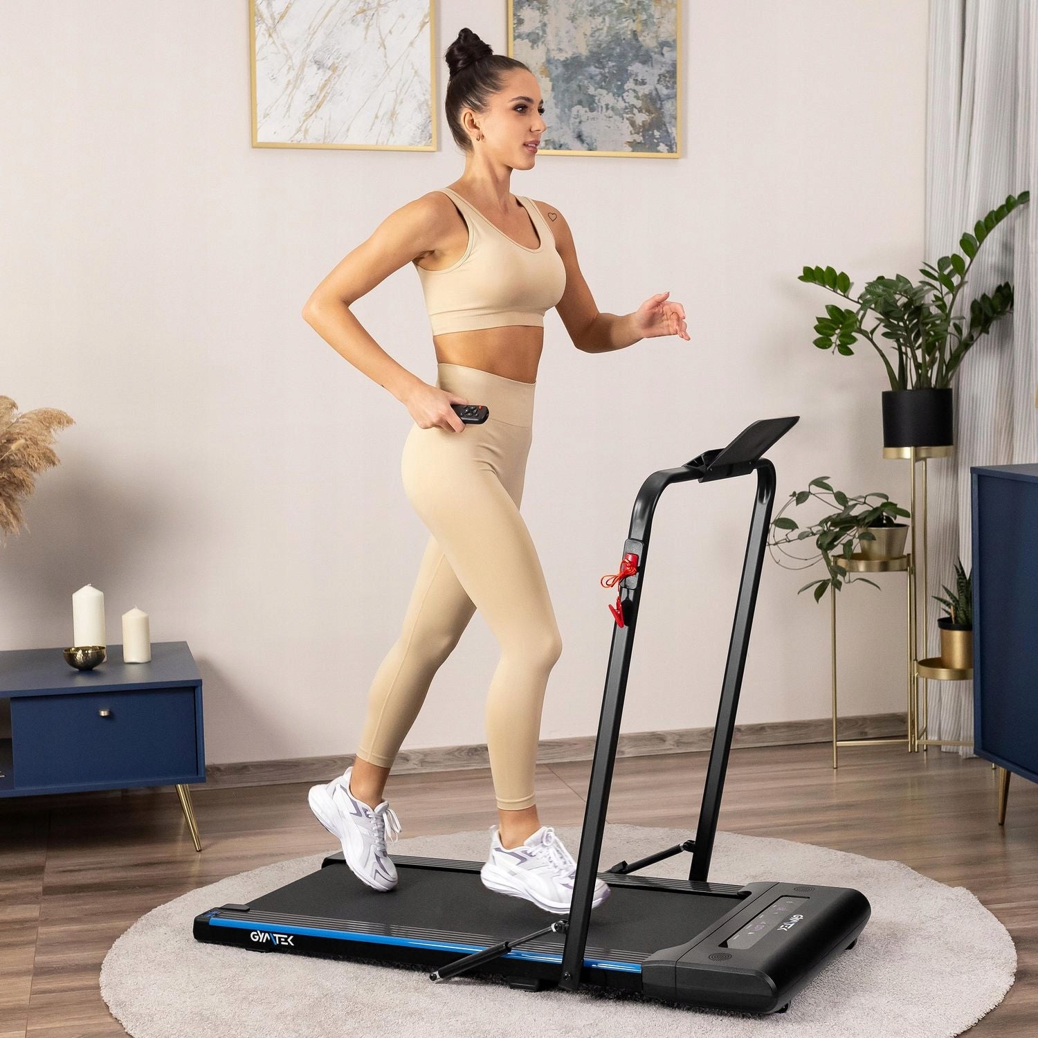 HOME ELECTRIC TREADMILL FOLDING UNDER DESK FOR RUNNING XT400 GYMTEK Brand Gymtek