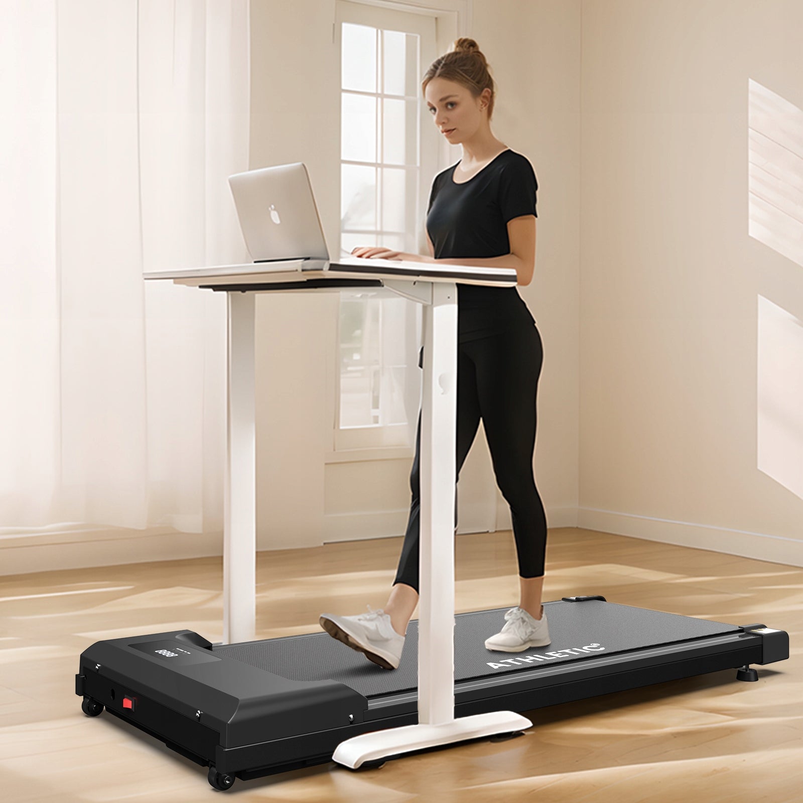 HOME ELECTRIC TREADMILL FOR BED 6 KM/H APPLICATION QUIET REMOTE CONTROL 120 KG Kind electric