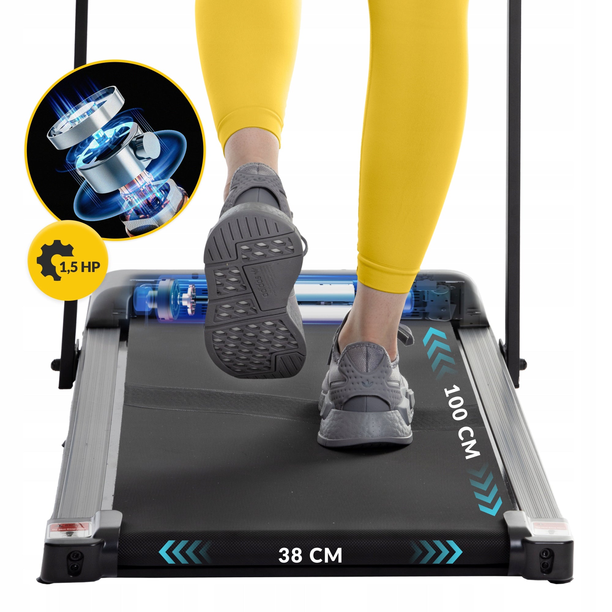 HOME ELECTRIC TREADMILL FOR WALKING FOLDING UNDER THE BED SMART APP Kind electric