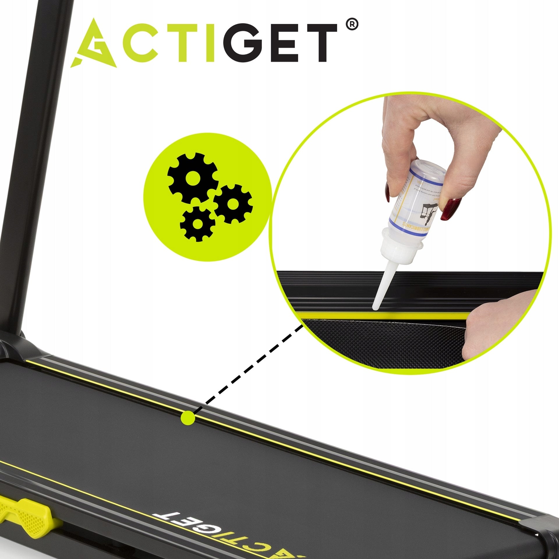 HOME ELECTRIC TREADMILL FOR WALKING RUNNING TRAINING 16 km/h Model ACT0172 ACTIRUN PRO