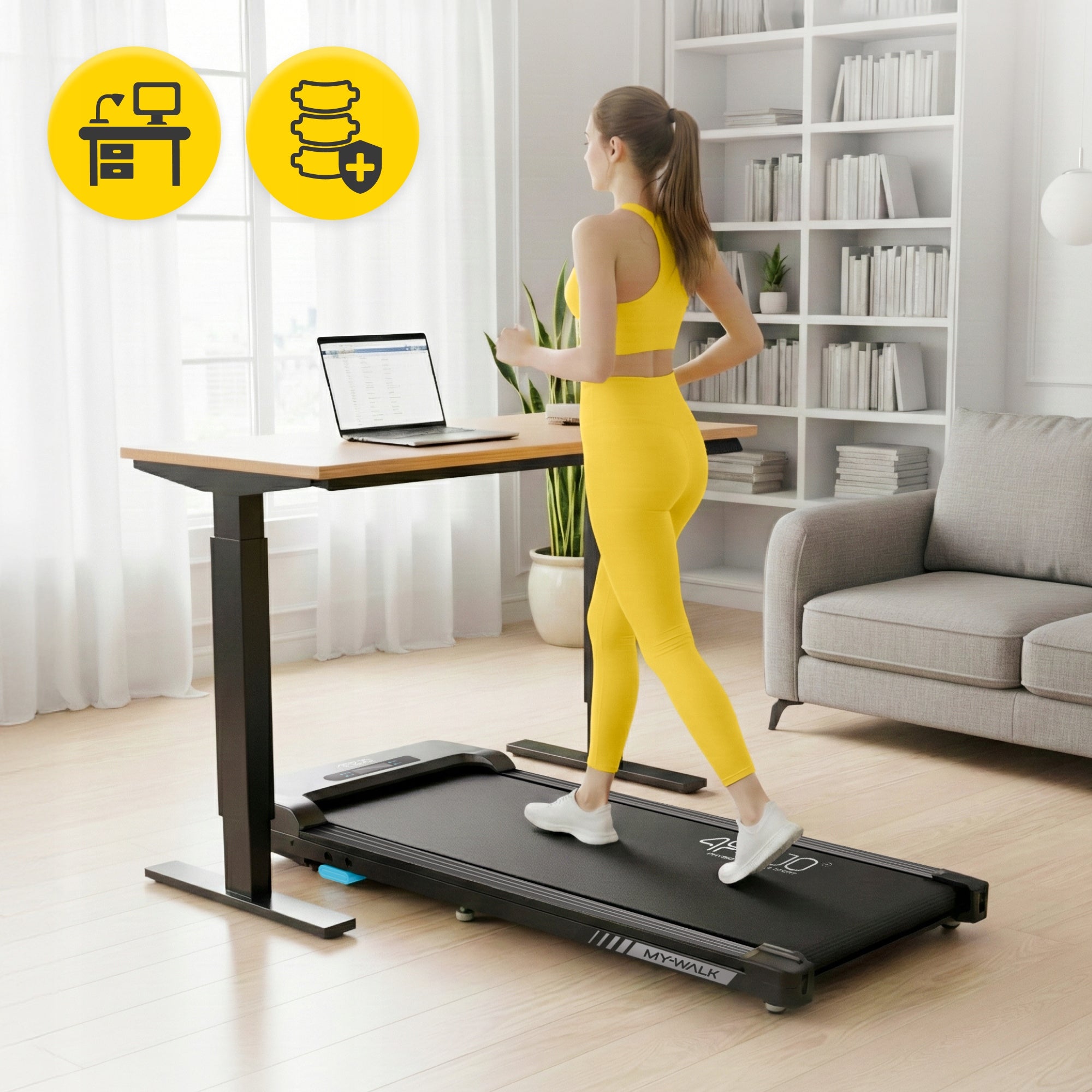HOME ELECTRIC TREADMILL FOR WALKING UNDER DESK TRAINING WALKING PAD Packaging status original