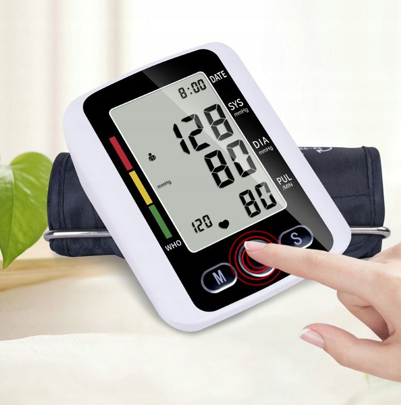 HOME ELECTRONIC SHOULDER BLOOD PRESSURE MONITOR AUTOMATIC + ARRHYTHMIA Medical device no