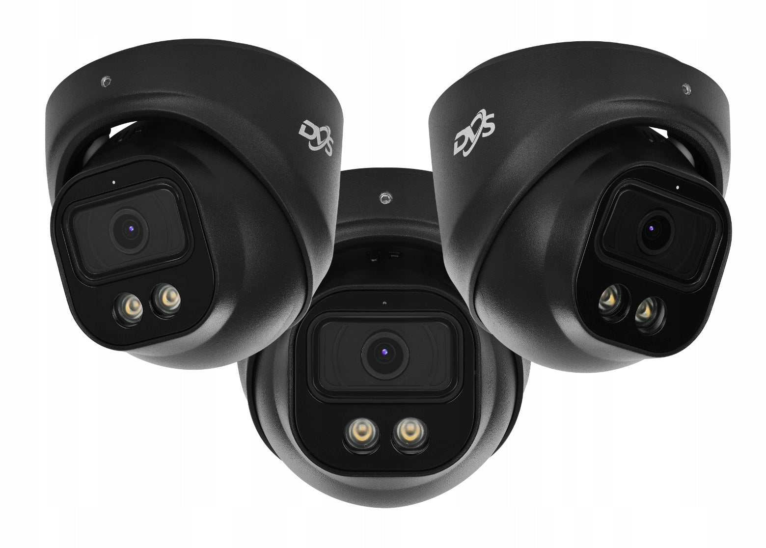 HOME MONITORING SET OF 6 ANALOG CAMERAS 8Mpx 4K DVS LED/IR 1TB AHD/TVI Brand DVS