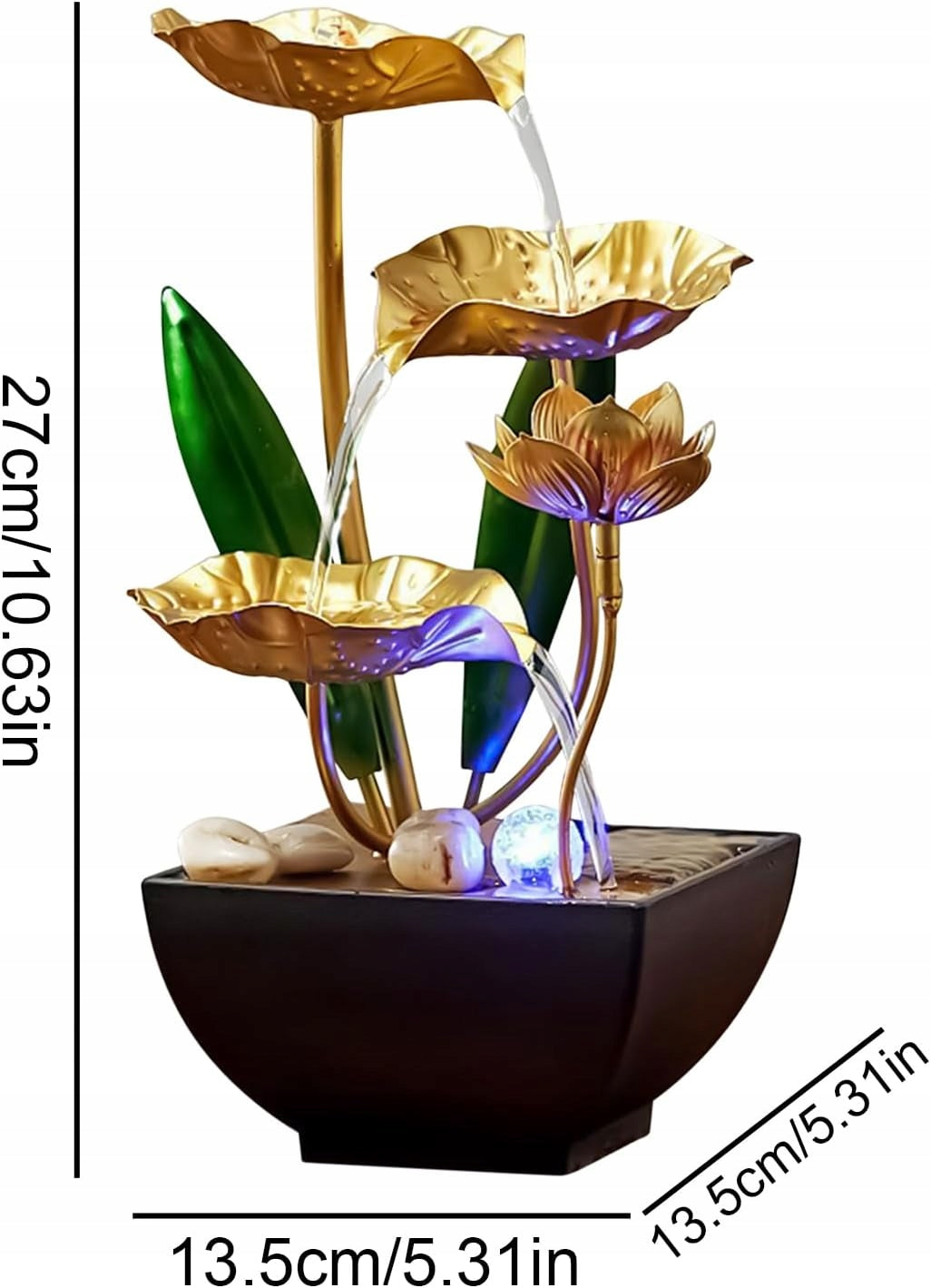 HOME RELAXING ROOM FOUNTAIN WITH LED LIGHTING PERFECT GIFT EAN (GTIN) 0099187639851