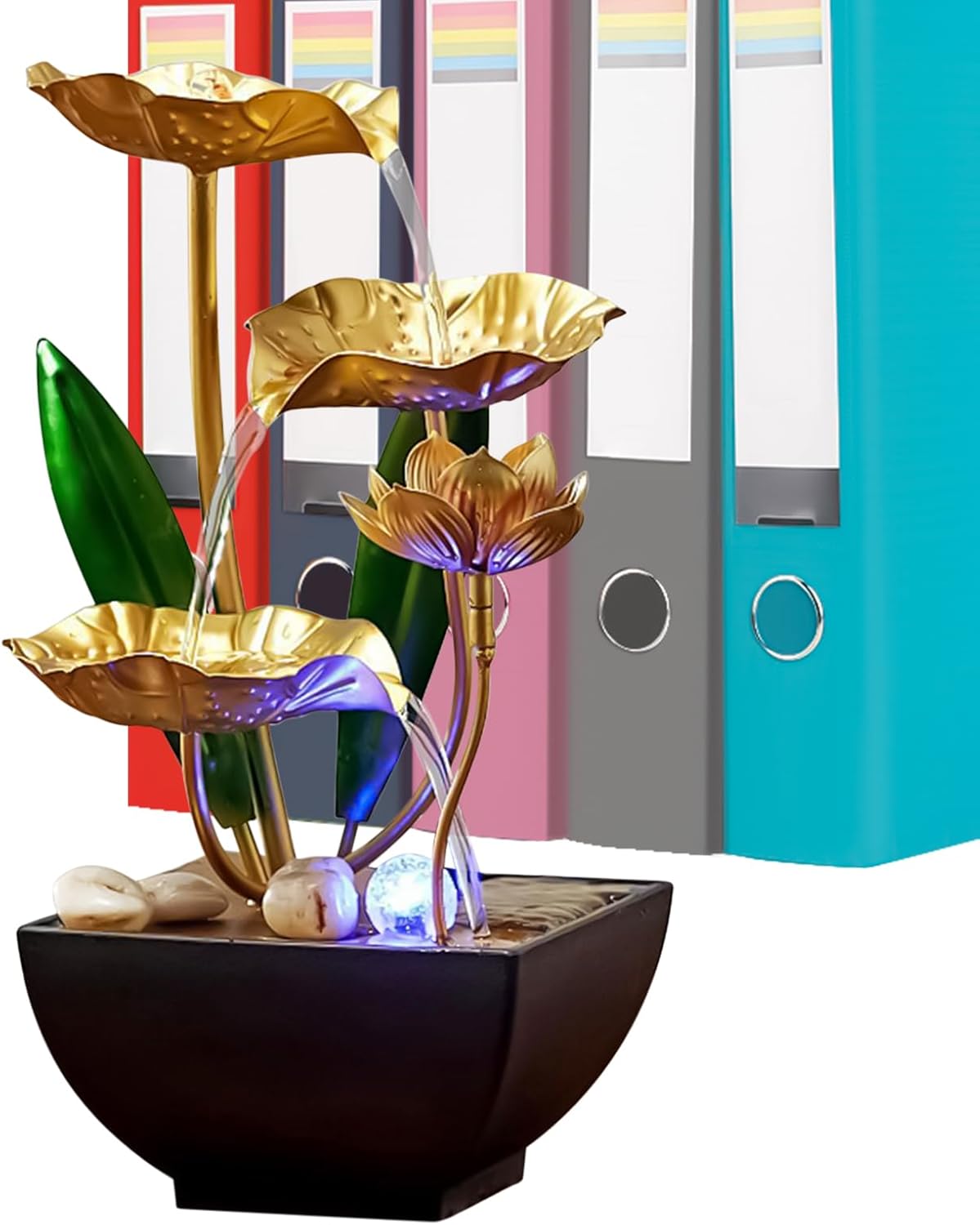 HOME RELAXING ROOM FOUNTAIN WITH LED LIGHTING PERFECT GIFT Manufacturer code FONTANNA DOMOWA OŚWIETLENIE LED RELAKSUJĄCA