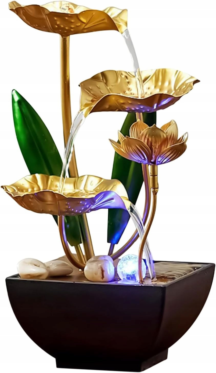 HOME RELAXING ROOM FOUNTAIN WITH LED LIGHTING PERFECT GIFT