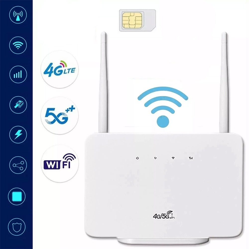 HOME ROUTER WITH SIM CARD UP TO 300 MB/S FOR SMART HOME AND OFFICE Manufacturer no brand
