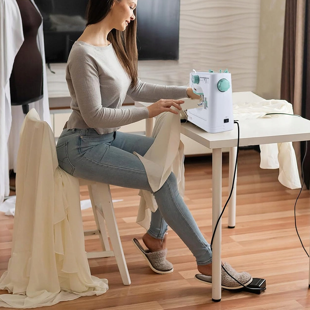 HOME SEWING MACHINE MECHANICAL SIMPLE STRONG STRAIGHT ARCHER IVONNE Model sdgbftjyk