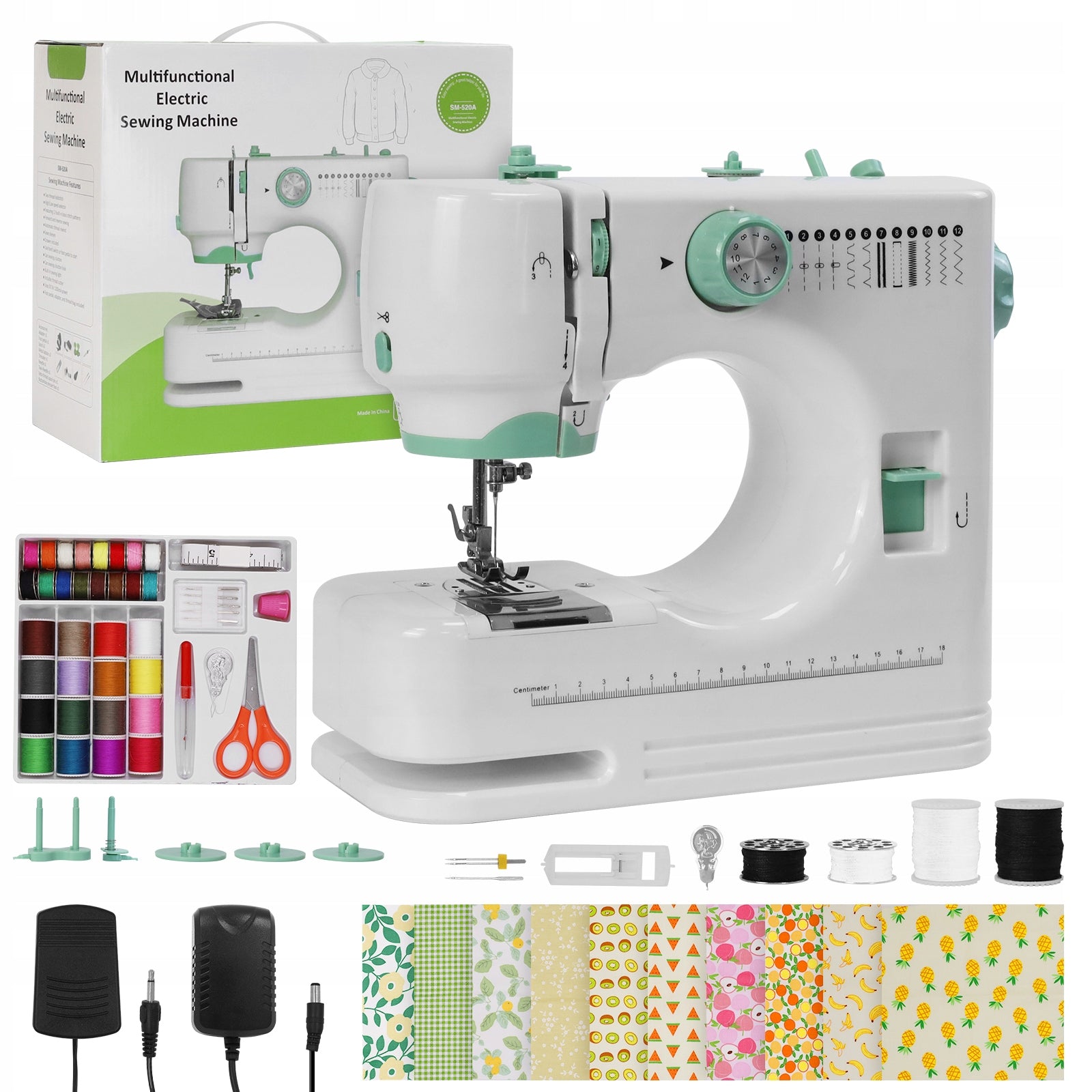 HOME SEWING MACHINE SMALL MULTIFUNCTIONAL EASY TO OPERATE 12 stitches