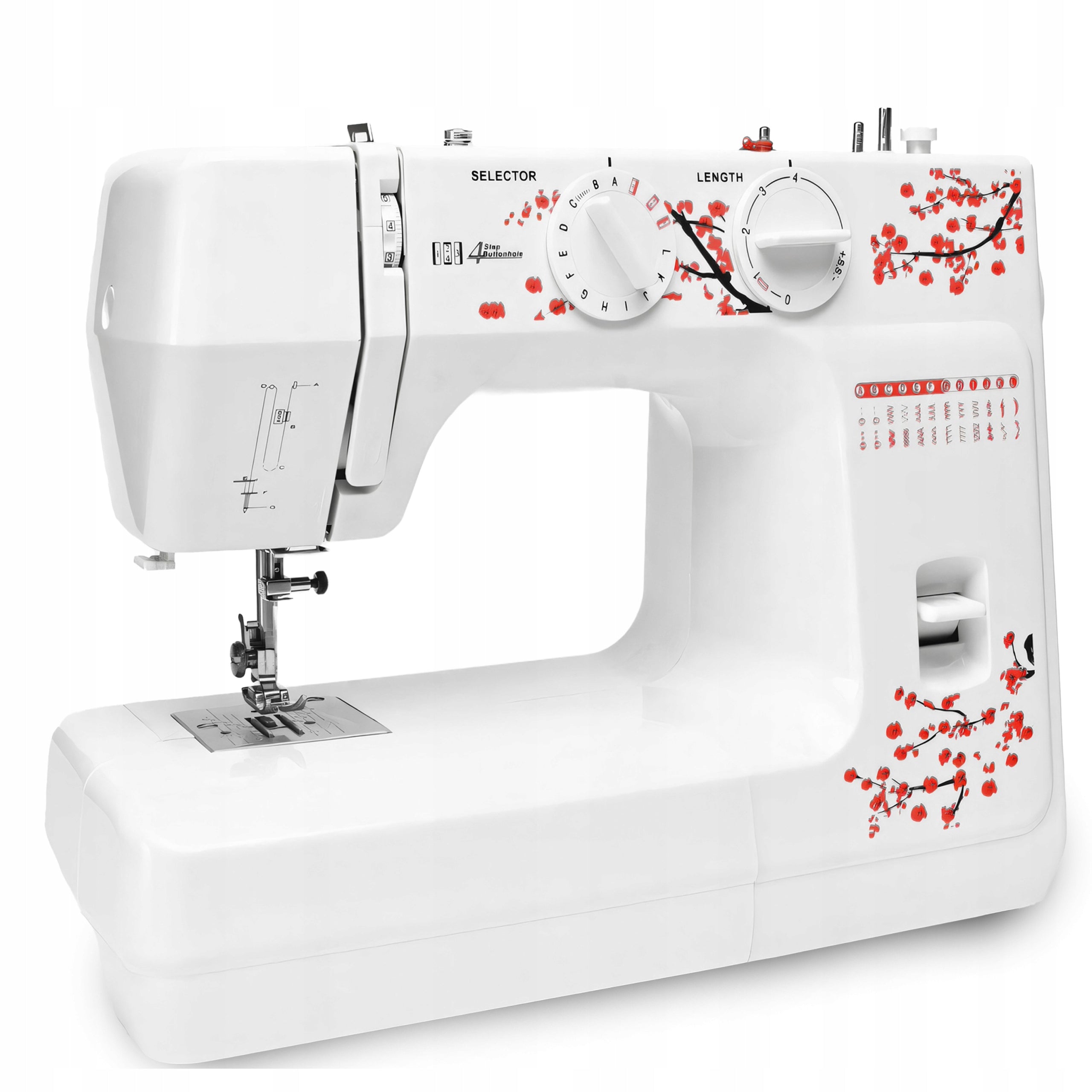 HOME SEWING MACHINE STRONG ADJUSTABLE 48X STITCH PATTERNS + ACCESSORIES Brand RETOO