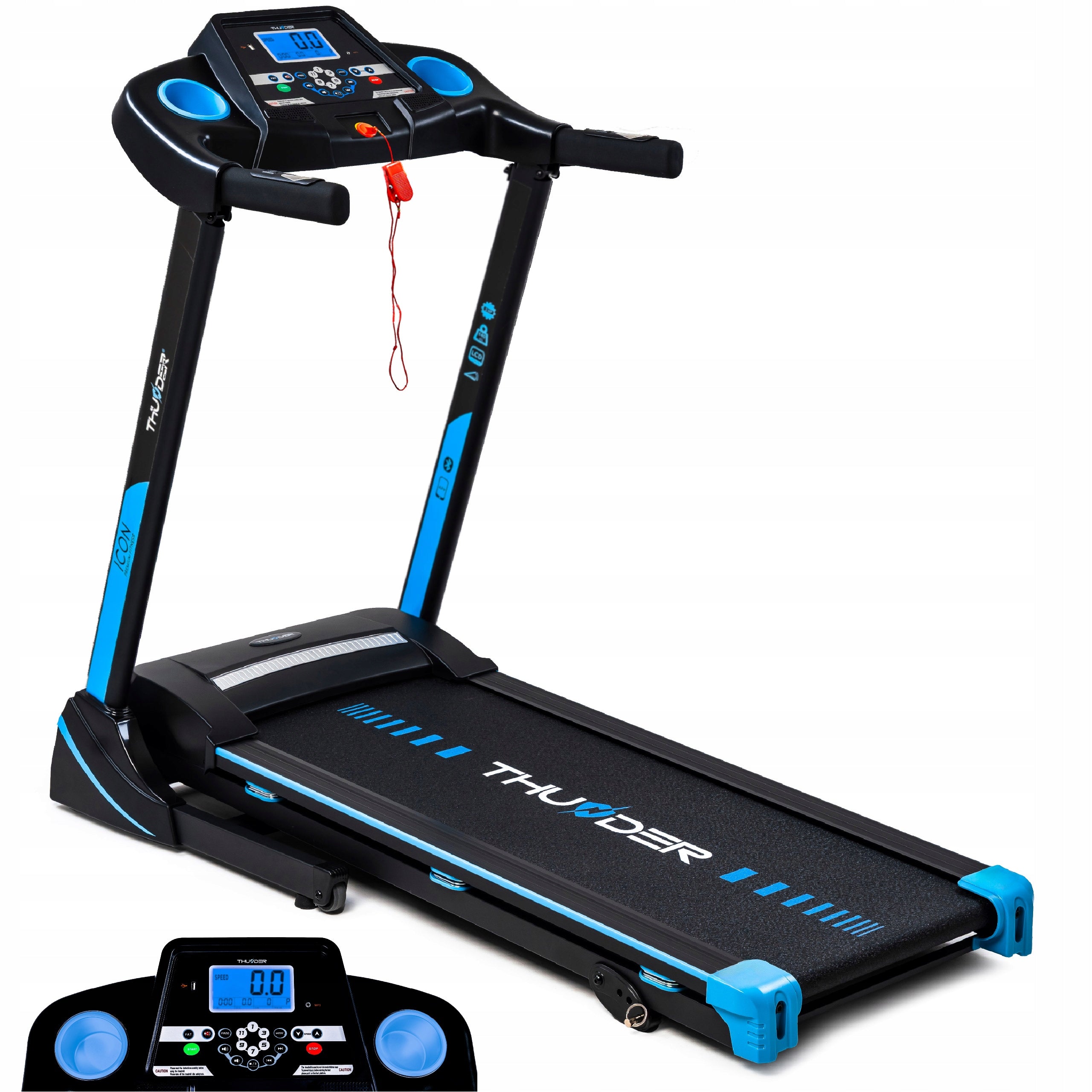HOME TREADMILL ELECTRIC FOLDING FOR RUNNING 17 KM/H to 140kg