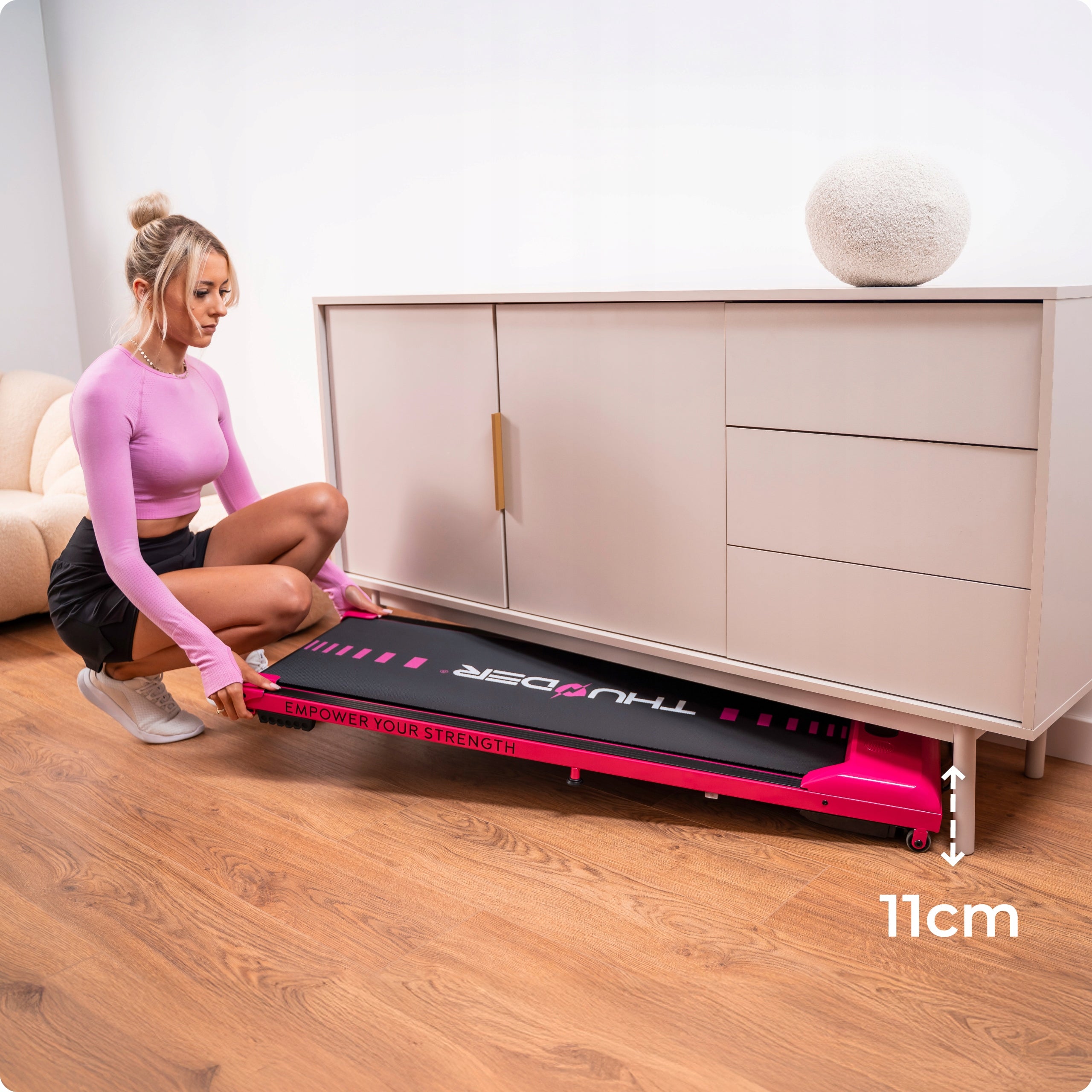 HOME TREADMILL ELECTRIC SLIM WALKINGPAD IDEA THUNDER Brand Thunder