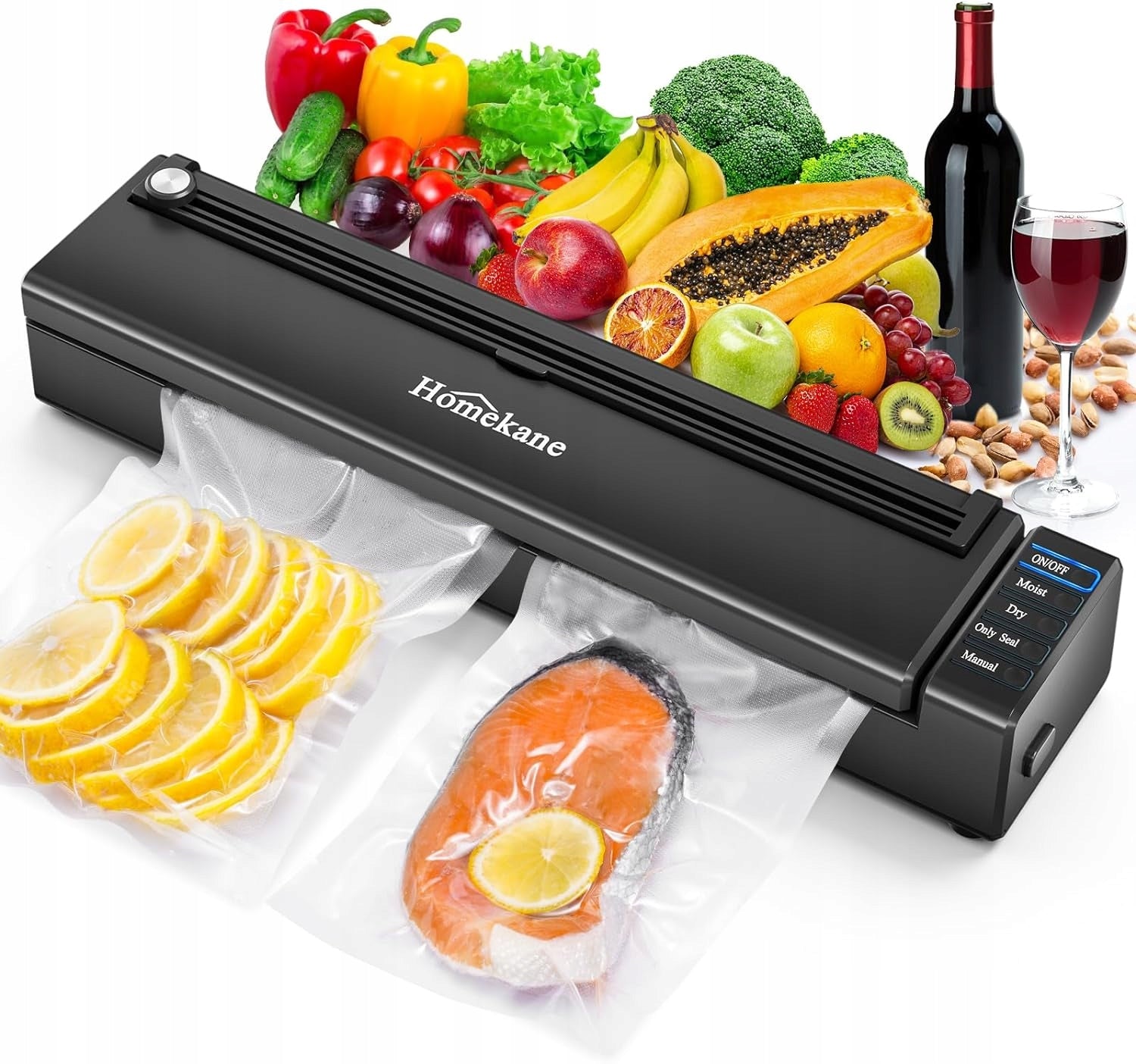 HOMEKANE Vacuum Welding Machine HK020 30cm 100W Food Packing Bags