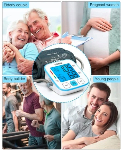 HOMIEE Digital Shoulder Blood Pressure Monitor Batteries included no