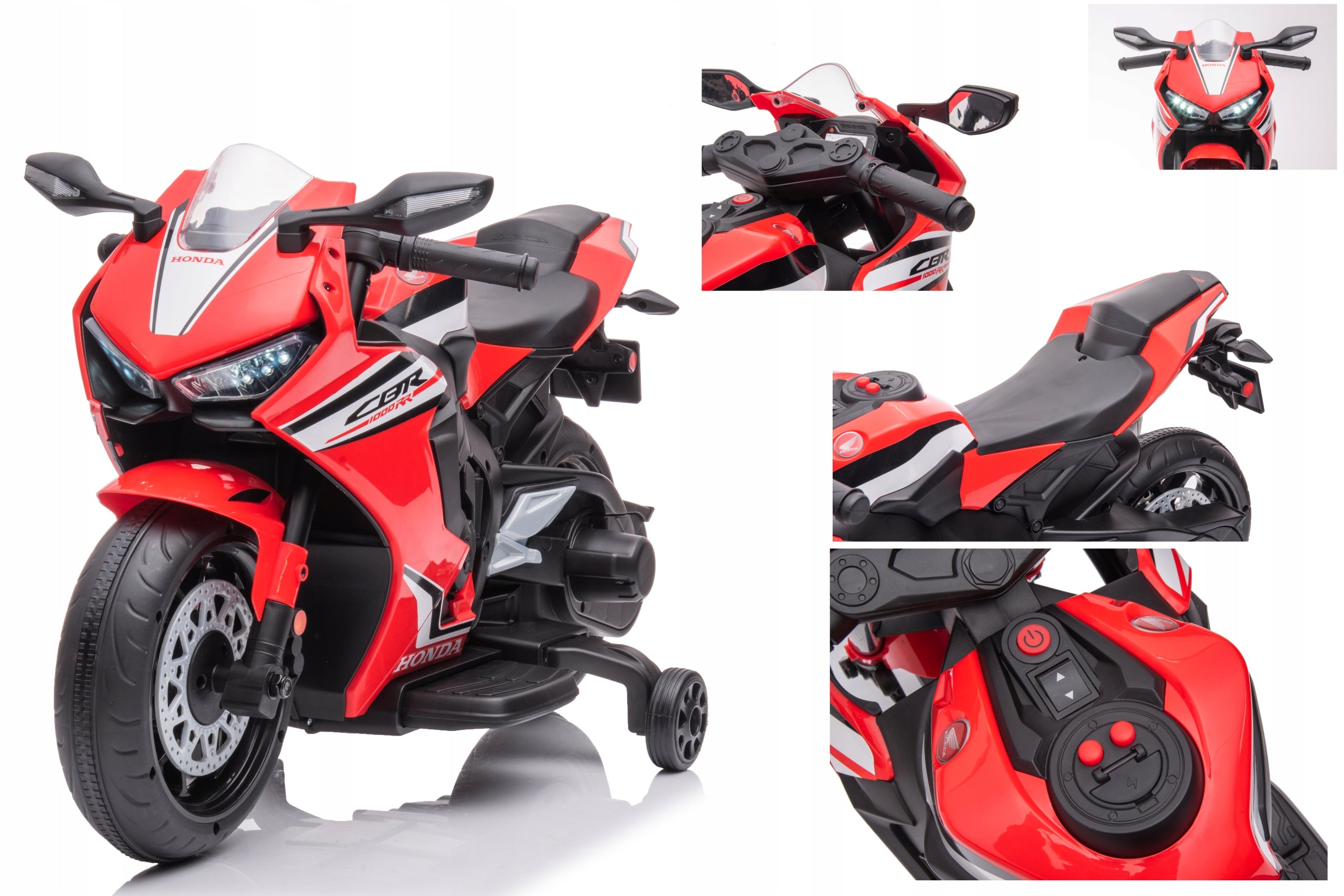 HONDA CBR MOTOR FOR BATTERY LIGHT MUSIC GIFT FOR CHILDREN MOTORBIKE