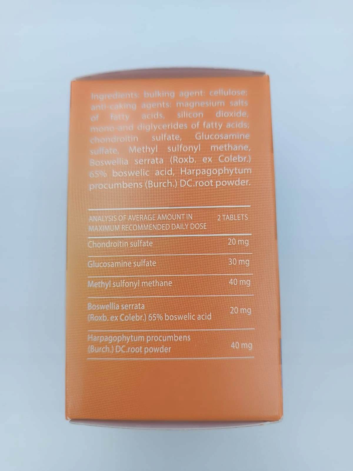 HONDRO SOL PLUS Effective method for healthy joints without pain 20 pieces Brand no brand