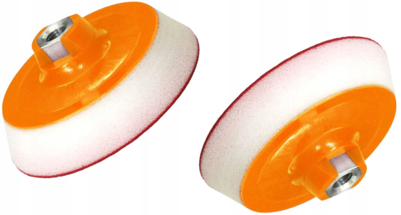 HONEY COMBINATION ELASTIC 75mm RESISTANCE PLATE POLISHING PADS MOUNT Packaging status original