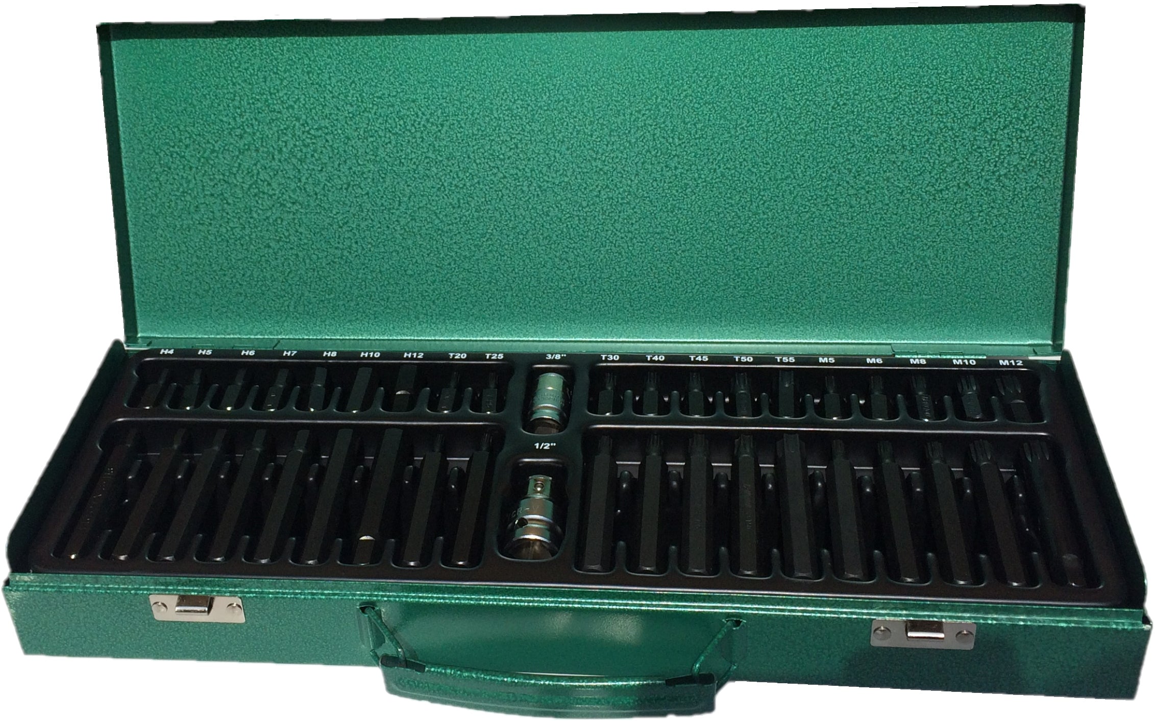 HONITON torx bit set imbus spline 1/2" 40 elements H4013 Packaging status original