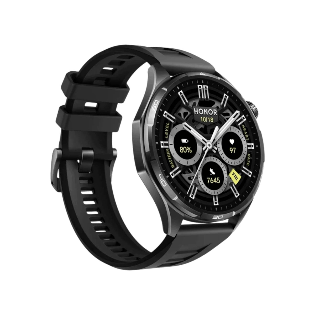 HONOR WATCH 6 Black 1,46" 46mm AMOLED GPS BT5.4 NFC Brand Honor
