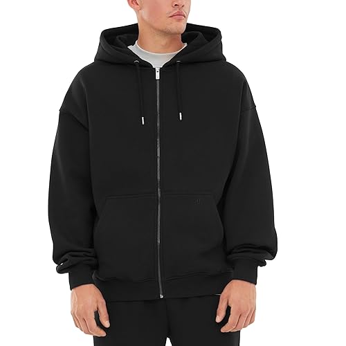 HOODIE AND ZIPPER FOR MEN WOMEN OVERSIZE COTTON CALEB