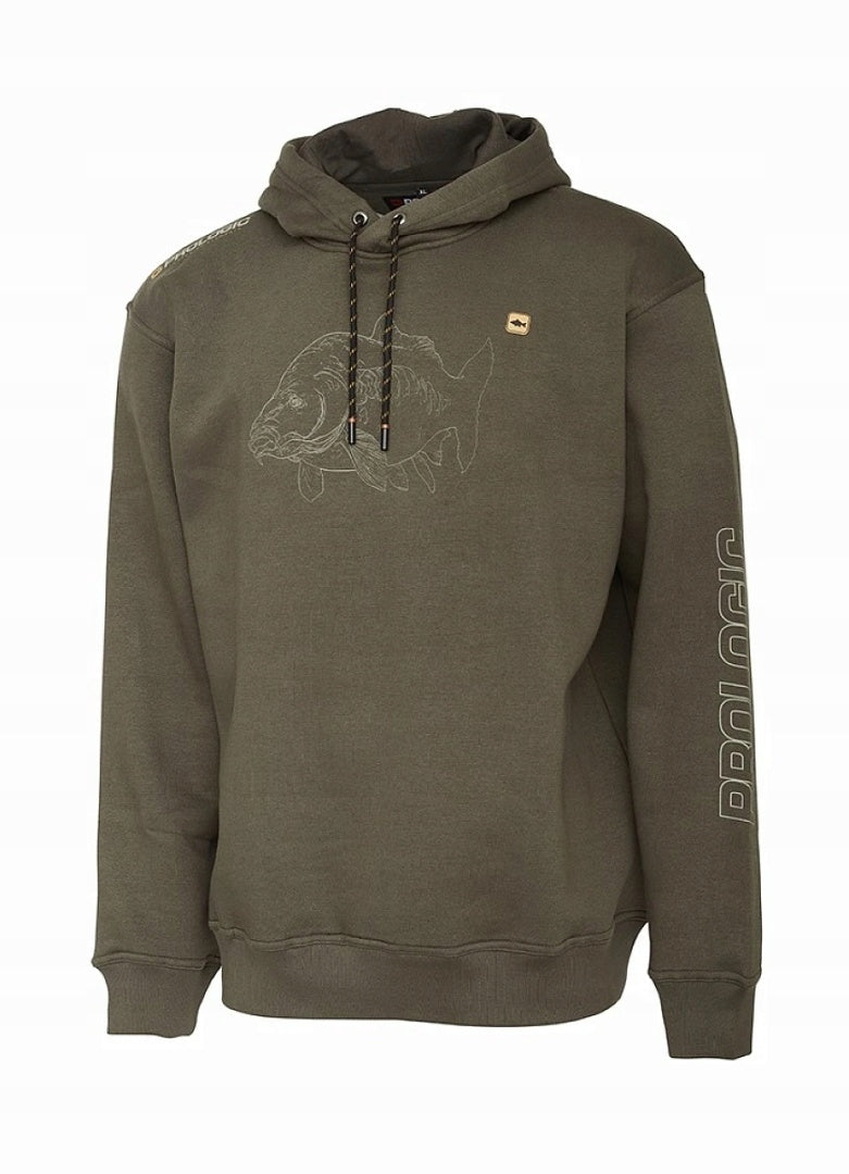 HOODIE PROLOGIC MIRROR CARP HOODIE L