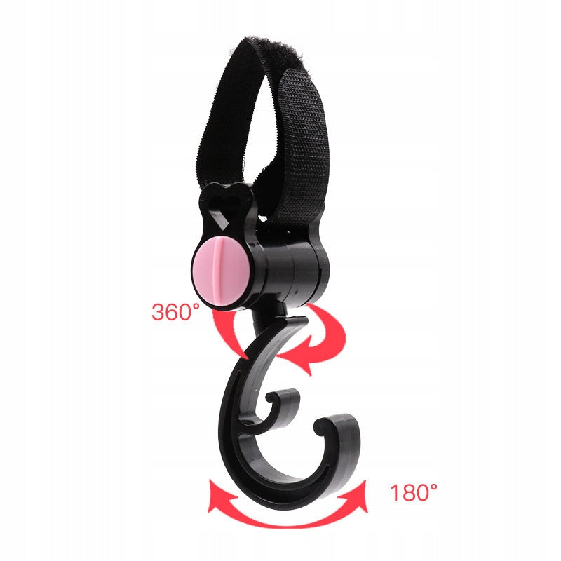 HOOK ATTACHED TO THE SHOPPING BAG FOR THE STROLLER STRONG VELCRO HOLDER Brand no brand