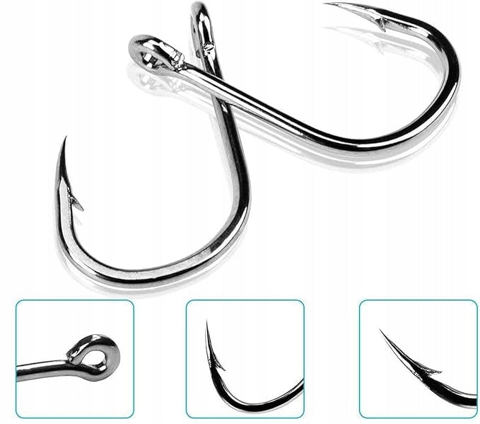 HOOK Hooks AKCESORIA FISHING ANCHORS Large SET mix Packaging status original