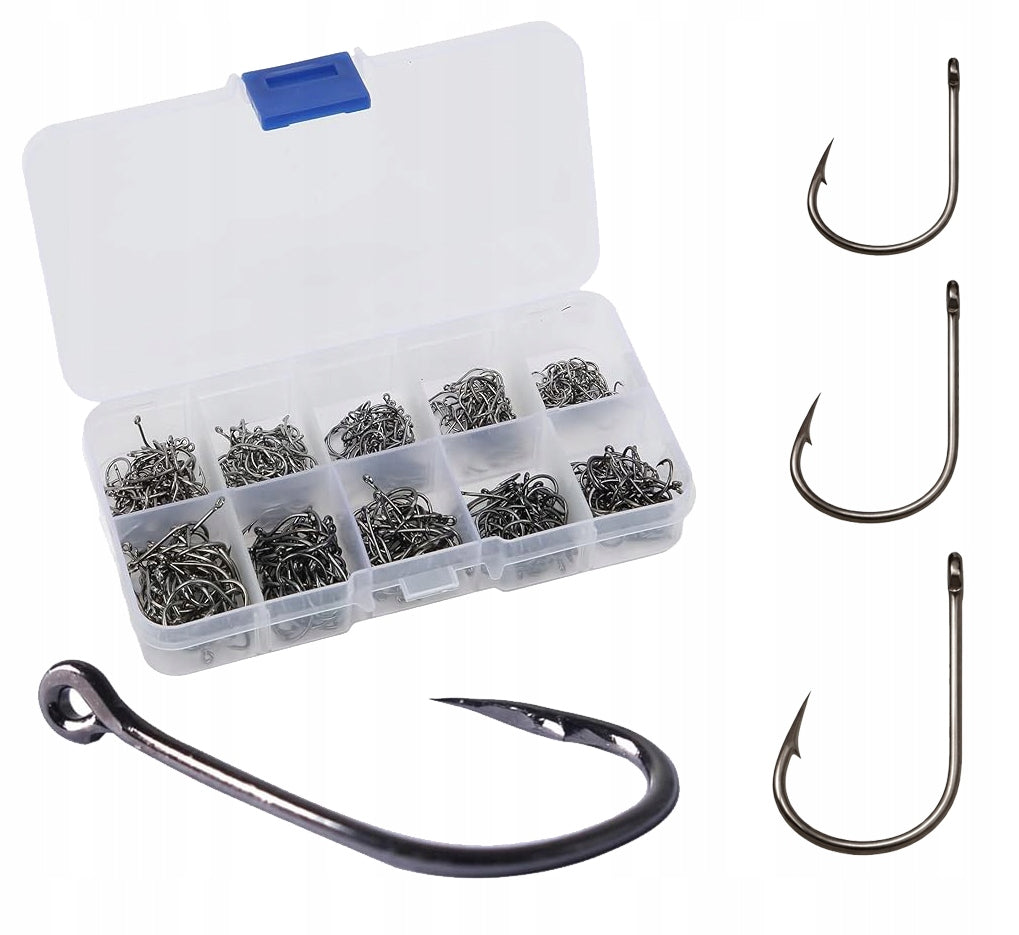 HOOK Hooks AKCESORIA FISHING ANCHORS Large SET mix