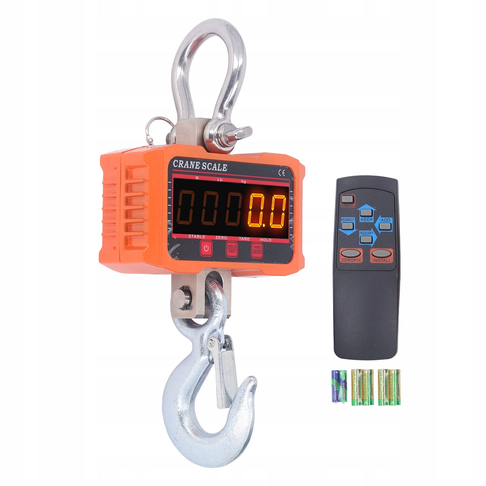 HOOK SCALE 500kg ELECTRONIC WAREHOUSE HUNTING INDUSTRIAL BIGBAG Brand no brand