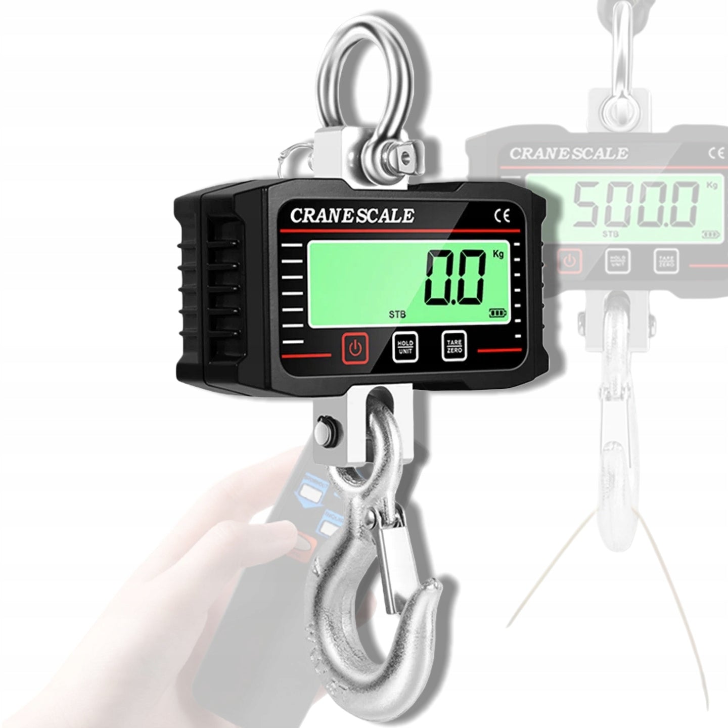 HOOK SCALE ELECTRONIC HANGING STORAGE 2T LCD HOOK PILOT